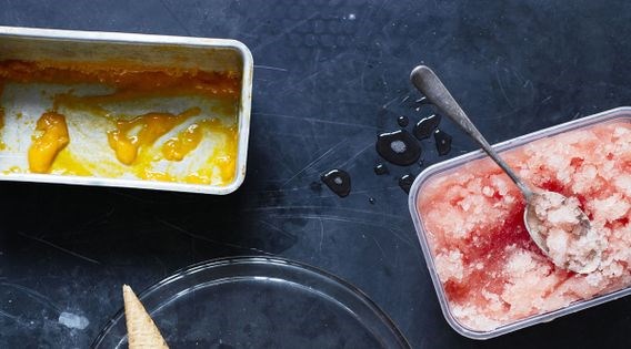 Watermelon sorbet