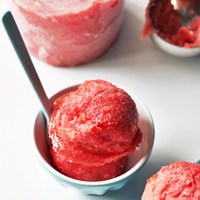 Watermelon sorbet