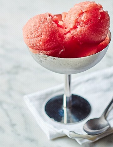 Watermelon sorbet