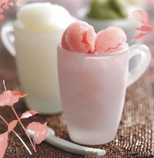 Watermelon sorbet