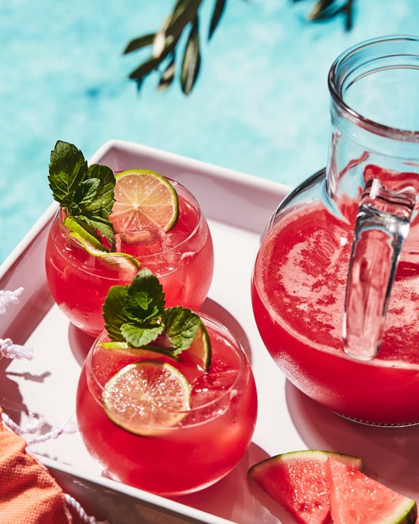 Watermelon tequila punch