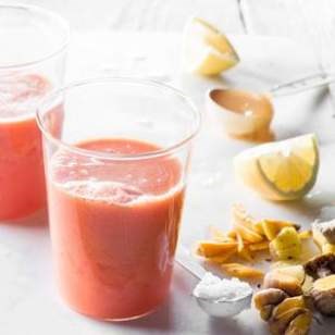 Watermelon-turmeric smoothie