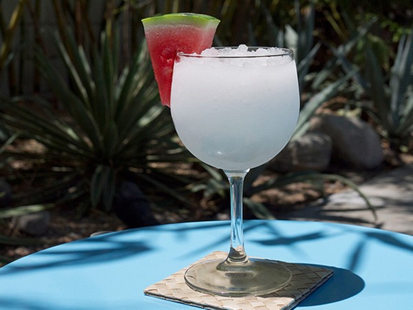 Watermelon white Negroni slushie