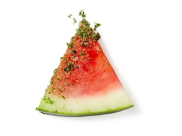  Watermelon with herb salt 
