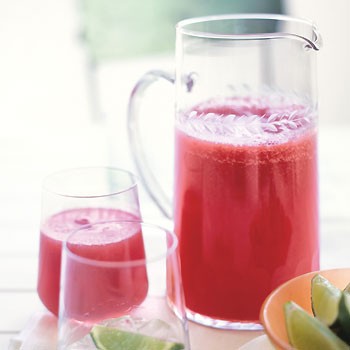 Watermlon-ginger agua fresca