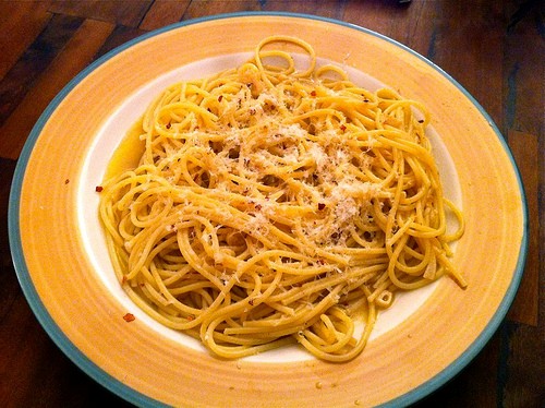 Weary traveler’s spaghetti