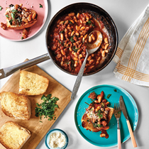 Weeknight beans on toast
