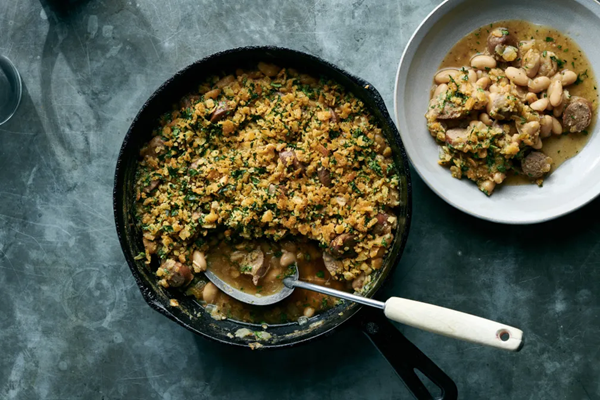 Weeknight cassoulet