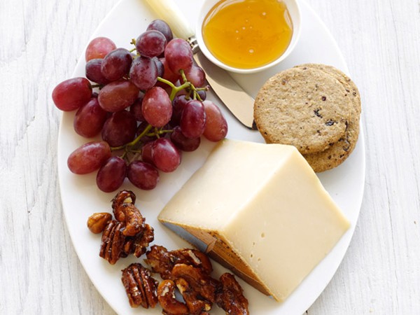 Weeknight cheese plate