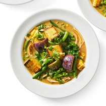 Weeknight chicken-and-vegetable green curry