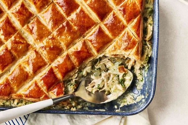 Weeknight chicken pot pie