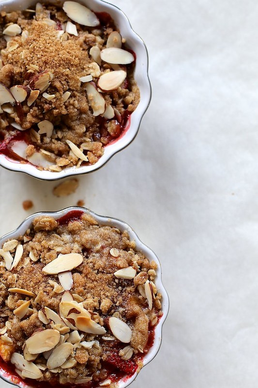 Weeknight cobbler for two
