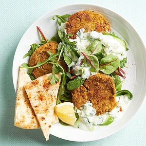Weeknight falafel