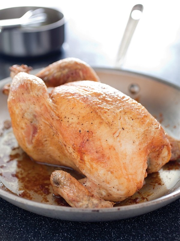 Weeknight roast chicken