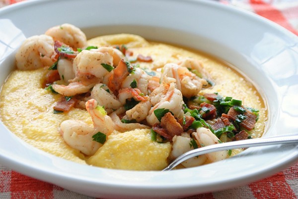 Weeknight shrimp and grits