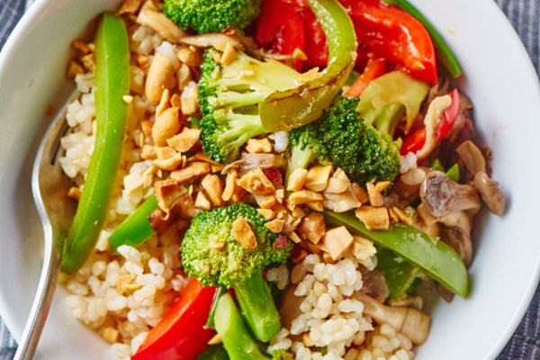 Weeknight vegetable stir-fry