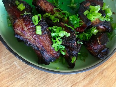  Wenzhou style caramelized pork ribs (Wēnzhōu zhá páigŭ / 溫州炸排骨)
