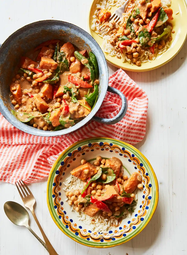 West African-inspired peanut stew