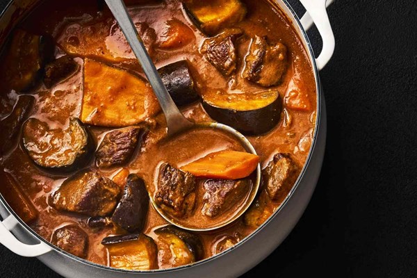 West African peanut stew (Beef mafé) [Mawa McQueen]