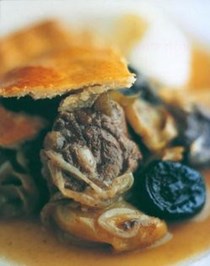 West Country squab pie