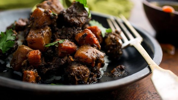 West Indian lamb curry