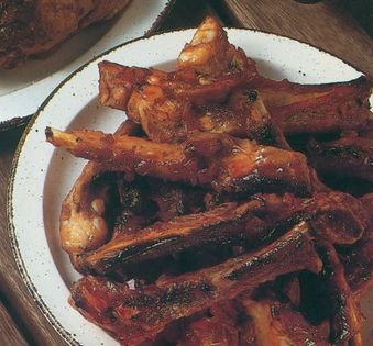 Western pork spare-ribs
