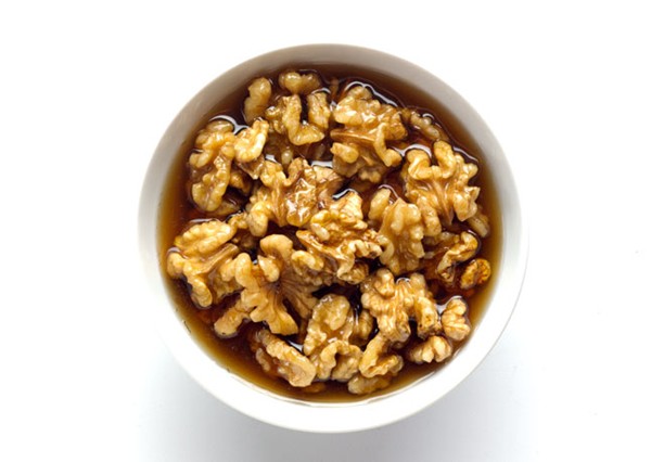 Wet walnuts