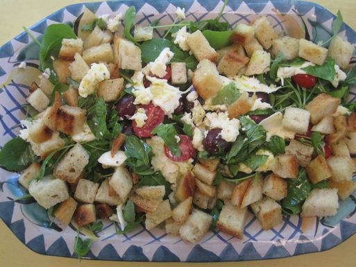What's in the refrigerator panzanella