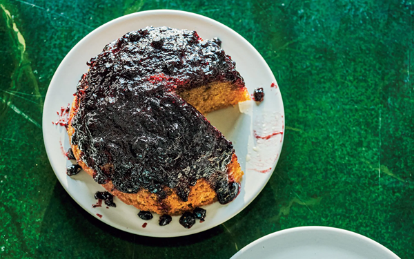 What’s-in-your-cupboard steamed sponge pudding
