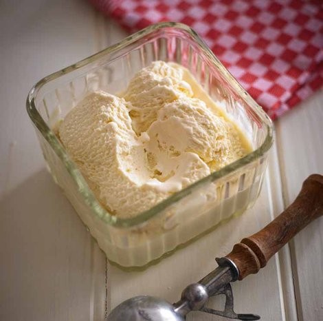 Wheat beer ice cream