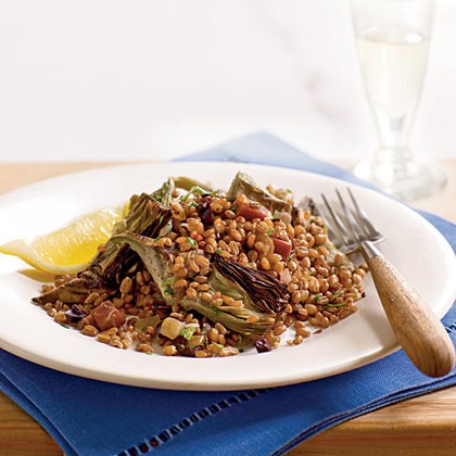 Wheat berry salad