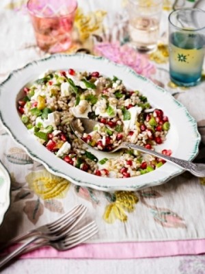 Wheatberry salad