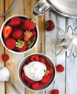 Whipped coconut cream
