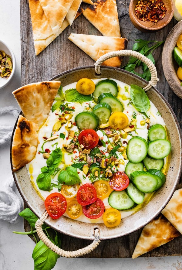 Whipped feta