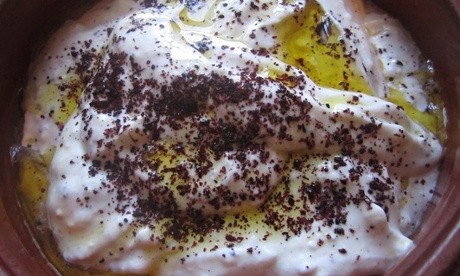 Whipped feta and sumac dip