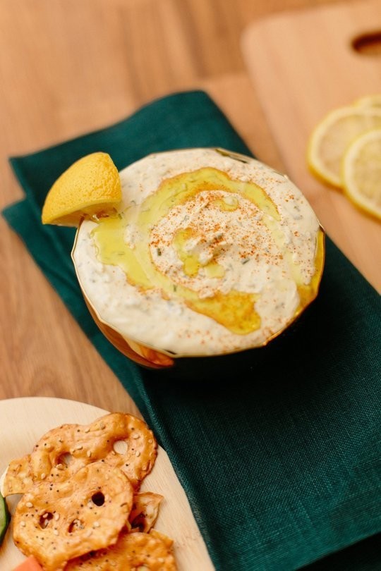 Whipped feta dip