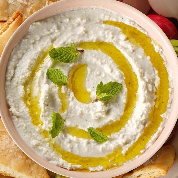 Whipped feta dip
