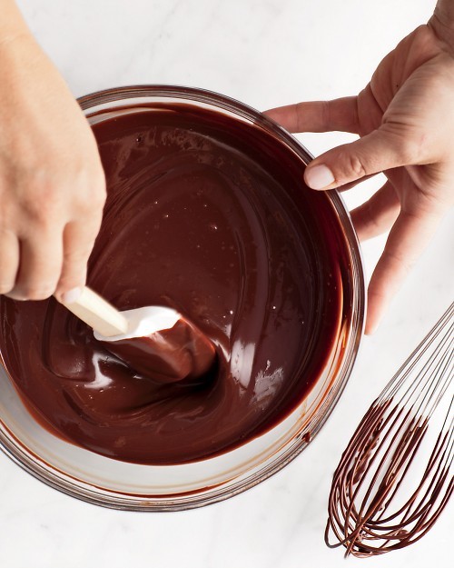 Whipped ganache frosting