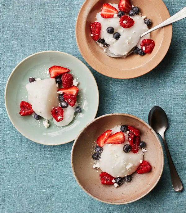 Whipped lemon jelly