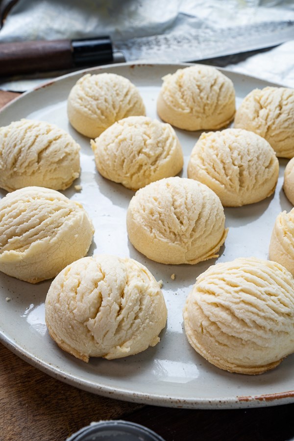 Whipped shortbread