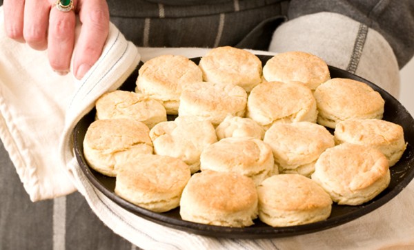 Whipping cream biscuits