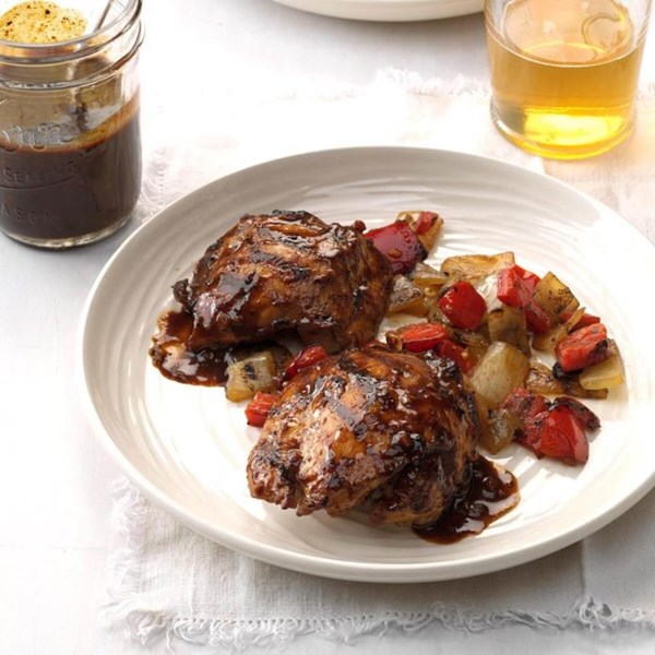 Whiskey pineapple chicken