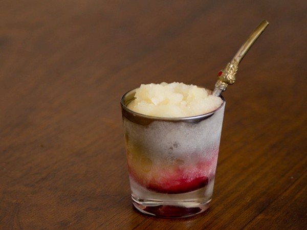 Whiskey sour slushy