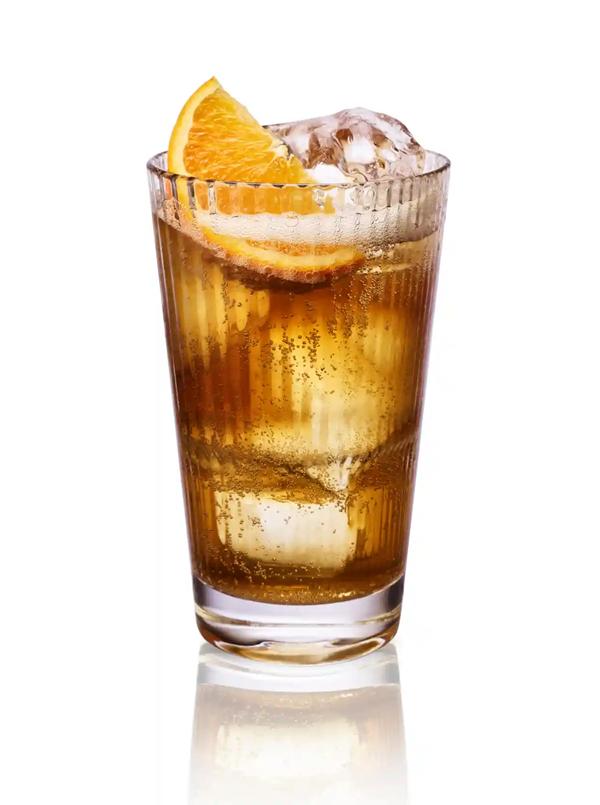 Whisky and ginger highball