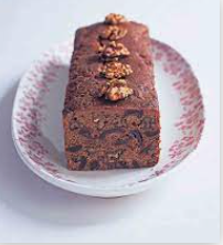 Whisky, date and walnut cake