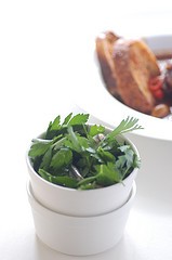 White anchovy & parsley salad