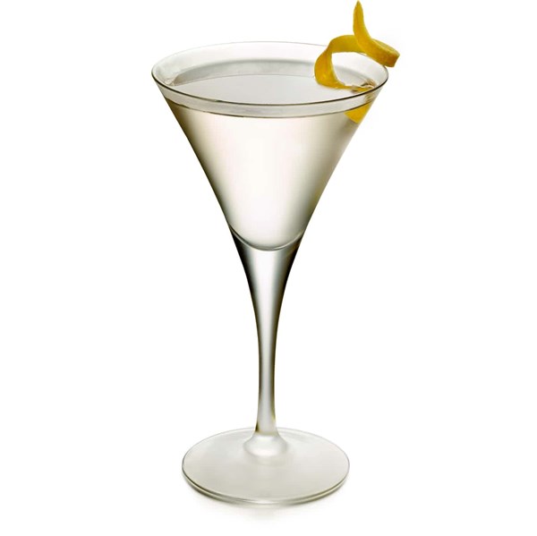 White Armagnac martini