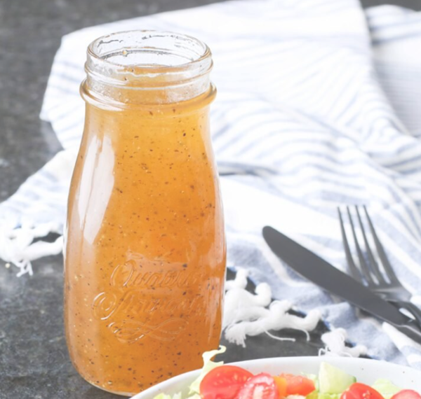 White balsamic vinaigrette