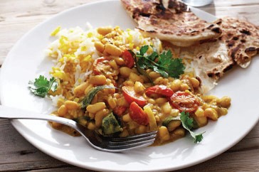 White bean and coconut curry
