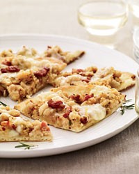 White-bean-and-pancetta pizza